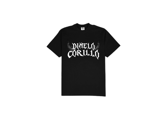 DIMELO CORILLO LOGO T-SHIRT BLACK-WHITE